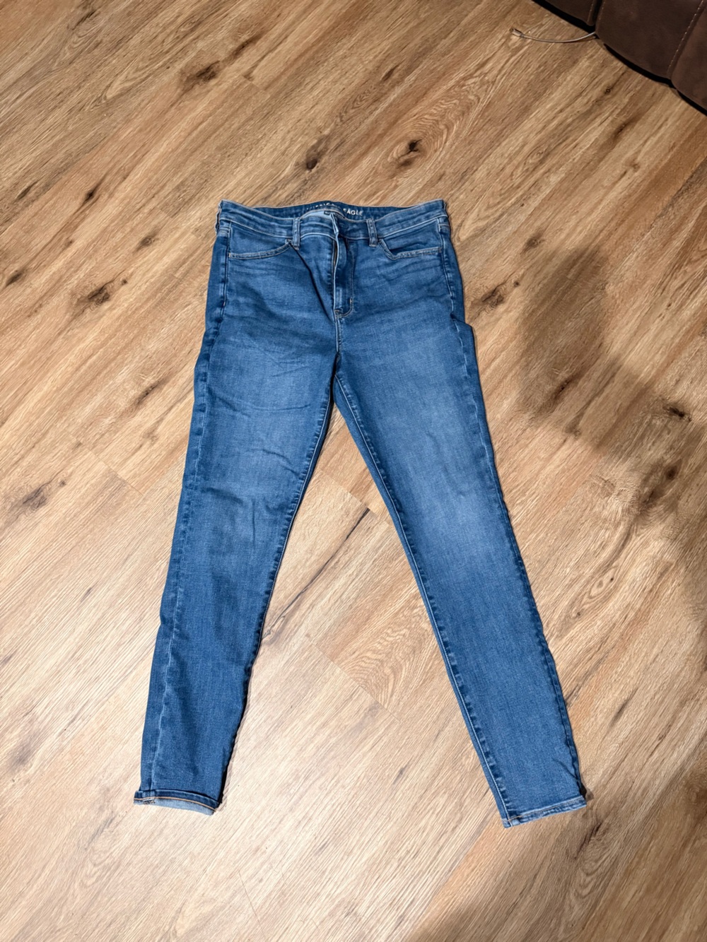 American Eagle Outfitters Women's Blue Skinny Jeans
